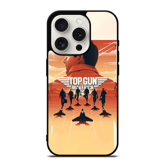 TOP GUN MAVERICK POSTER iPhone 15 Pro Case Cover