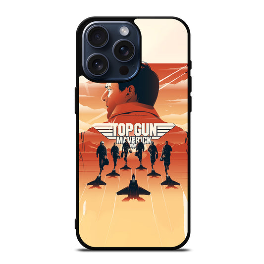 TOP GUN MAVERICK POSTER iPhone 15 Pro Max Case Cover