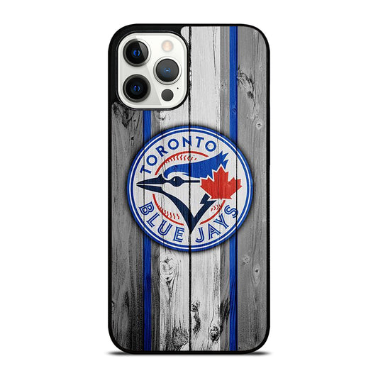 TORONTO BLUE JAYS WOODEN ICON iPhone 12 Pro Max Case Cover