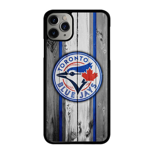 TORONTO BLUE JAYS WOODEN ICON iPhone 11 Pro Max Case Cover