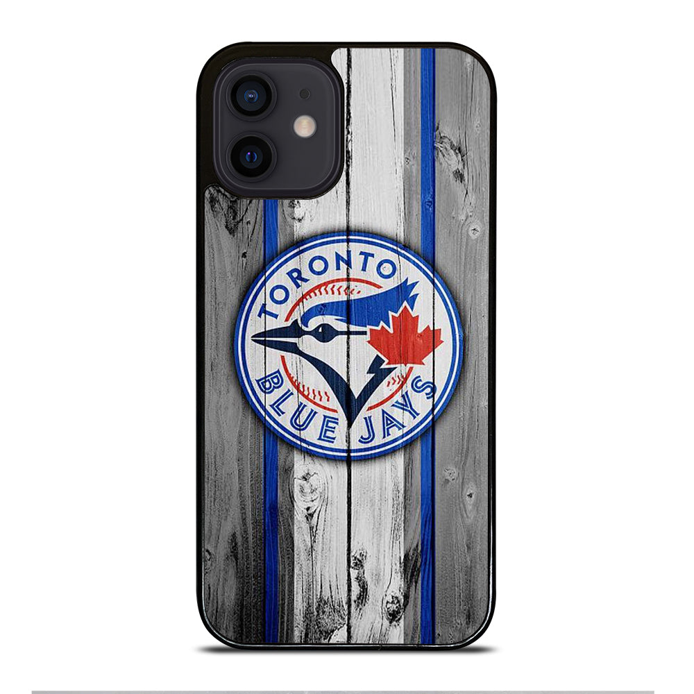 TORONTO BLUE JAYS WOODEN ICON iPhone 12 Mini Case Cover