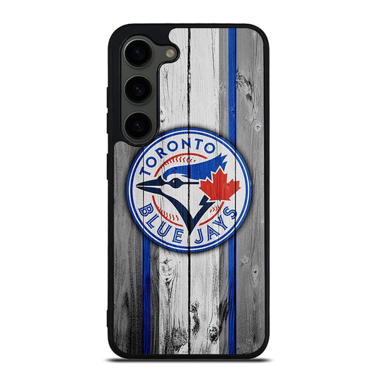 TORONTO BLUE JAYS WOODEN ICON Samsung Galaxy S23 Plus Case Cover