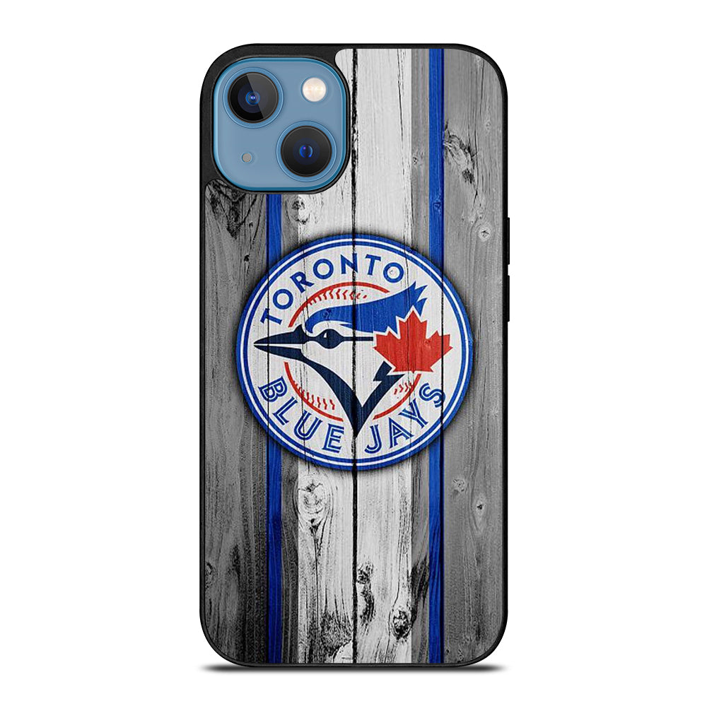 TORONTO BLUE JAYS WOODEN ICON iPhone 13 Case Cover