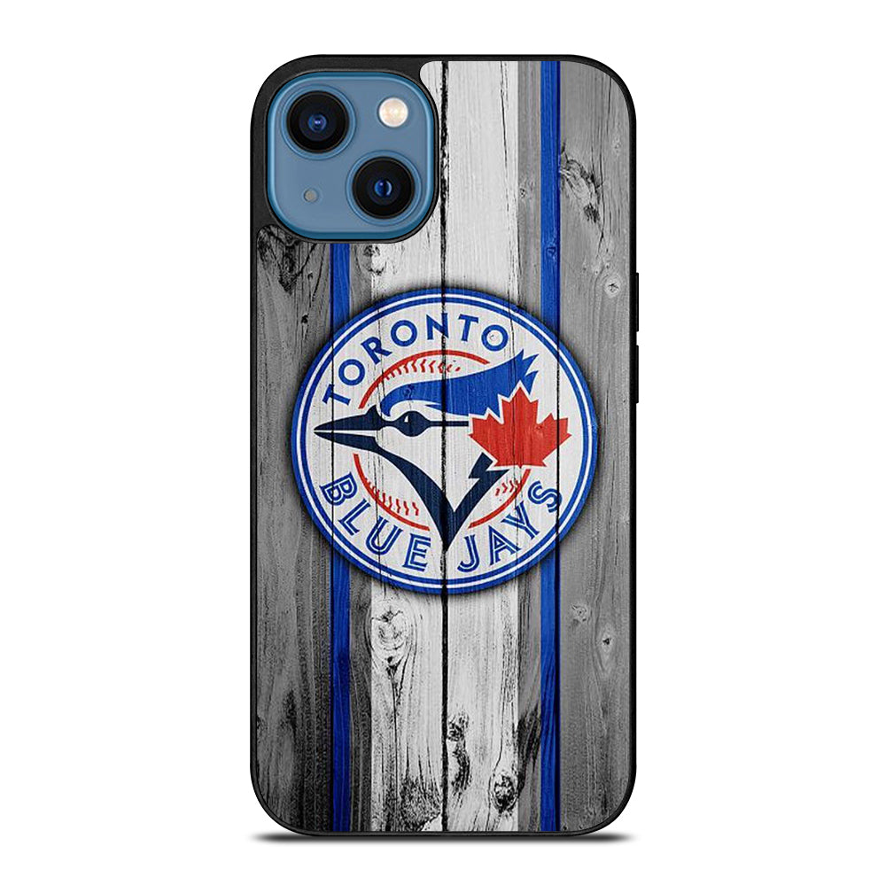 TORONTO BLUE JAYS WOODEN ICON iPhone 14 Case Cover
