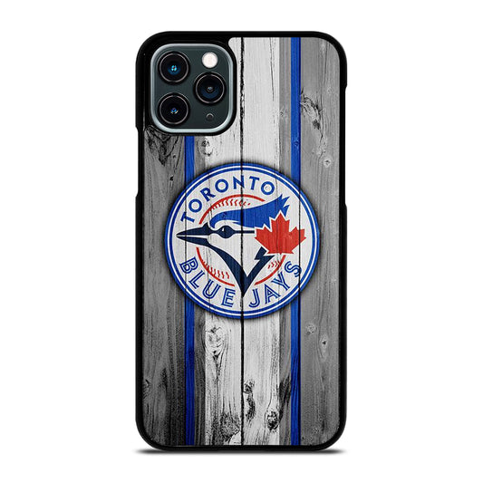 TORONTO BLUE JAYS WOODEN ICON iPhone 11 Pro Case Cover