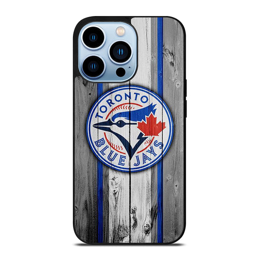 TORONTO BLUE JAYS WOODEN ICON iPhone 13 Pro Max Case Cover