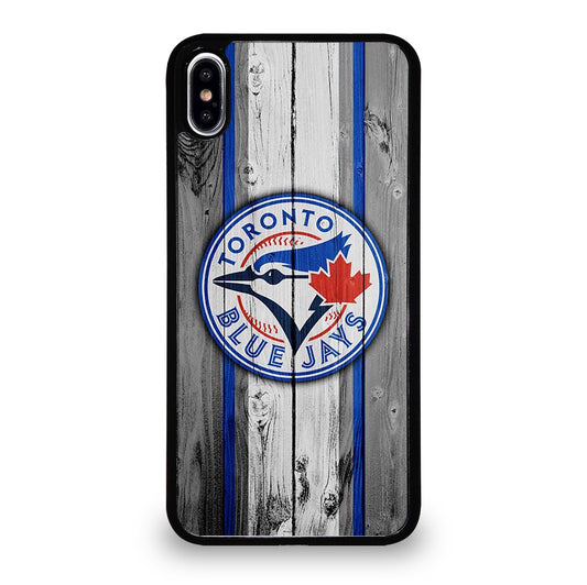 TORONTO BLUE JAYS WOODEN ICON iPhone XS Max Case Cover
