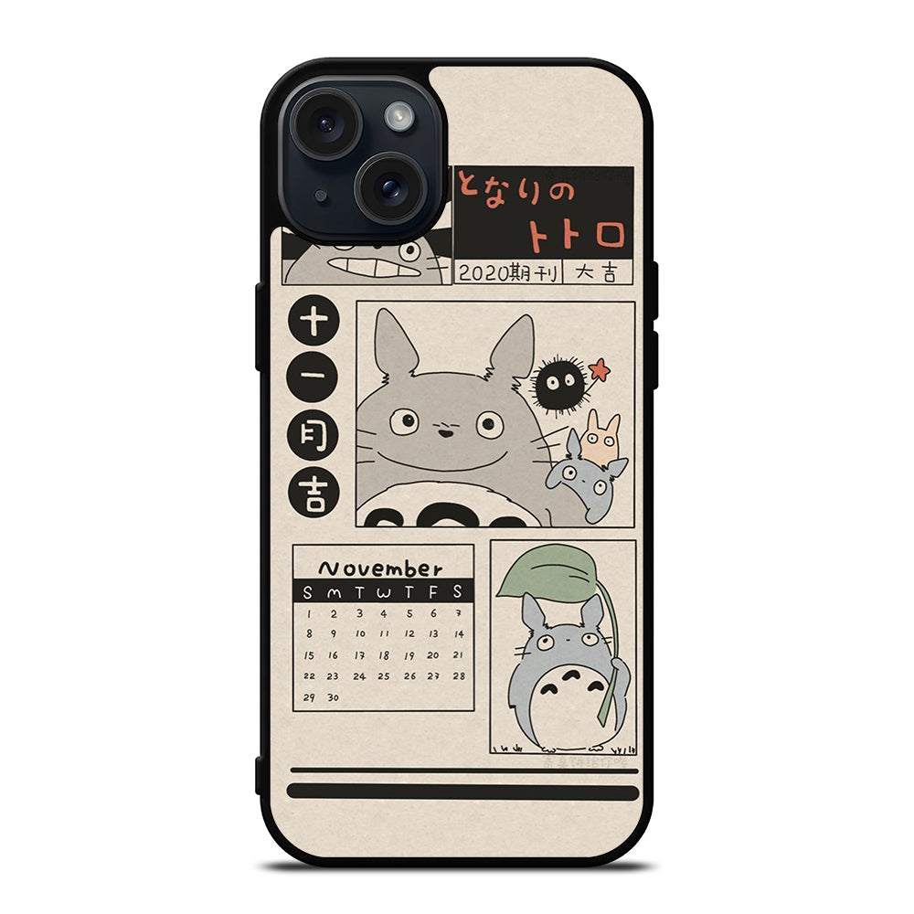 TOTORO CUTE iPhone 15 Plus Case Cover