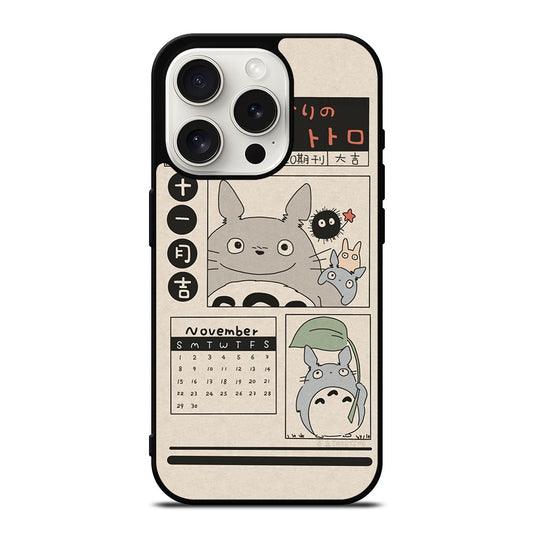 TOTORO CUTE iPhone 15 Pro Case Cover