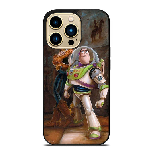 TOY STORY WOODY BUZZ ART iPhone 14 Pro Max Case Cover
