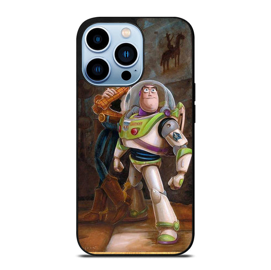 TOY STORY WOODY BUZZ ART iPhone 13 Pro Max Case Cover