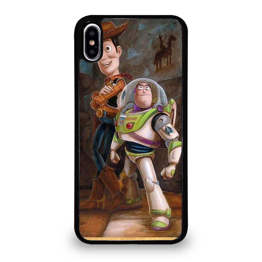 TOY STORY WOODY BUZZ ART iPhone XS Max Case Cover