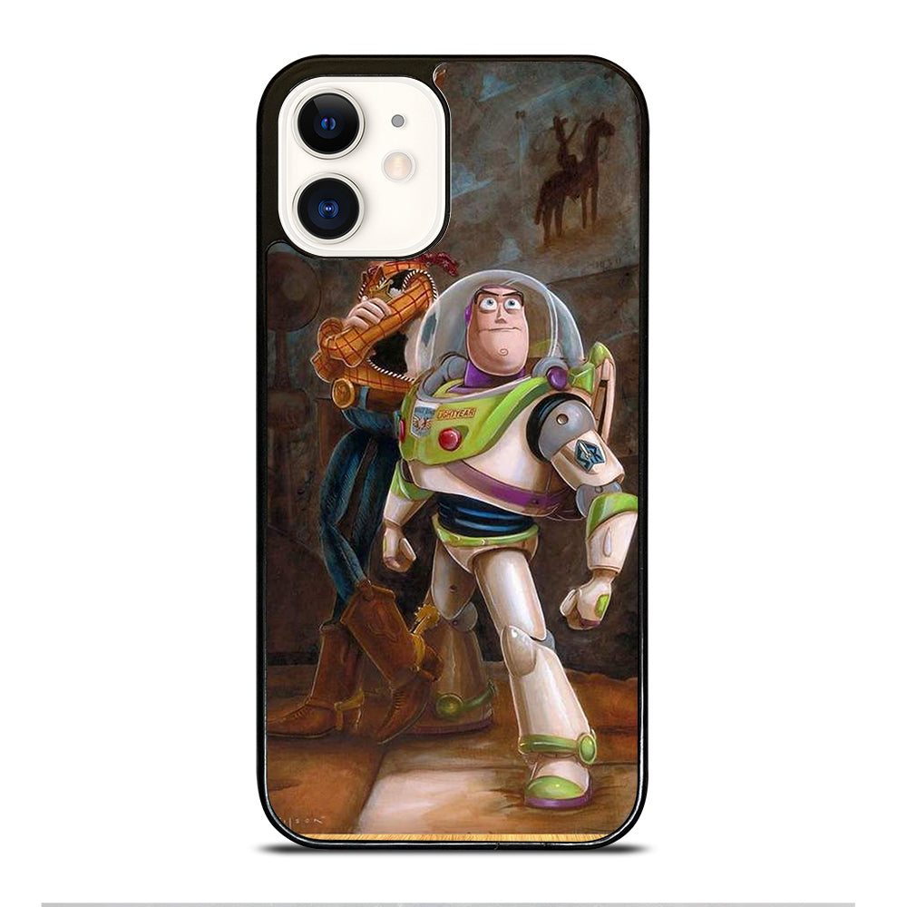 TOY STORY WOODY BUZZ ART iPhone 12 Case Cover