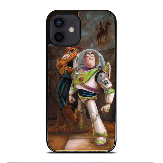 TOY STORY WOODY BUZZ ART iPhone 12 Mini Case Cover