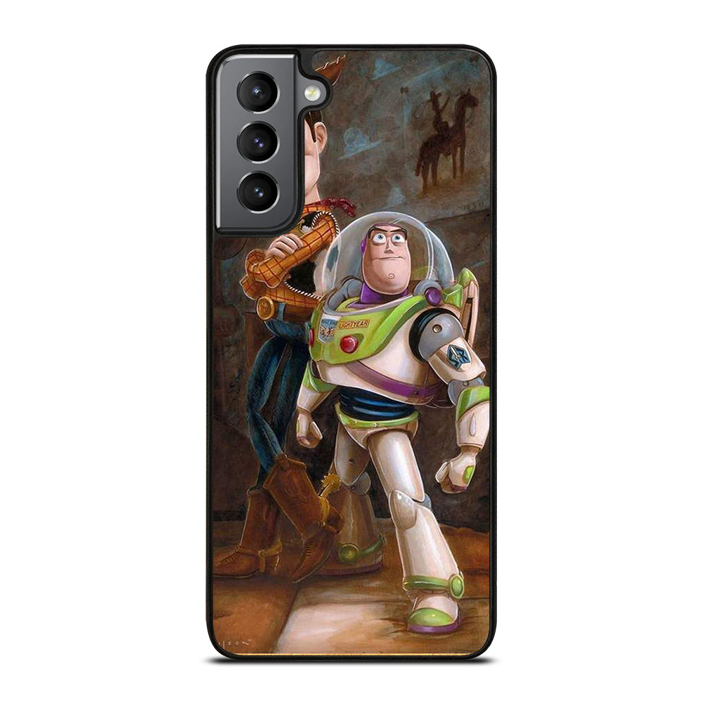 TOY STORY WOODY BUZZ ART Samsung Galaxy S21 Plus Case Cover