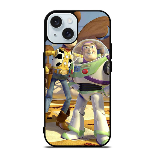 TOY STORY WOODY BUZZ DISNEY iPhone 15 Case Cover