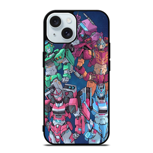 TRANSFORMERS AUTOBOT CARTOON iPhone 15 Case Cover