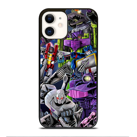 TRANSFORMERS DECEPTICONS CARTOON iPhone 12 Case Cover