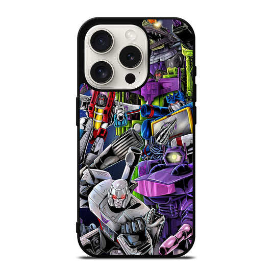 TRANSFORMERS DECEPTICONS CARTOON iPhone 15 Pro Case Cover