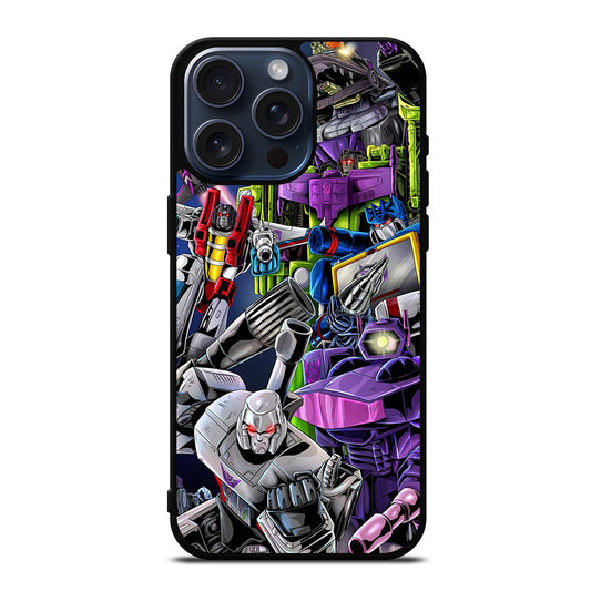TRANSFORMERS DECEPTICONS CARTOON iPhone 15 Pro Max Case Cover