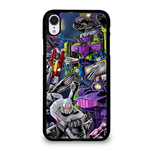 TRANSFORMERS DECEPTICONS CARTOON iPhone XR Case Cover