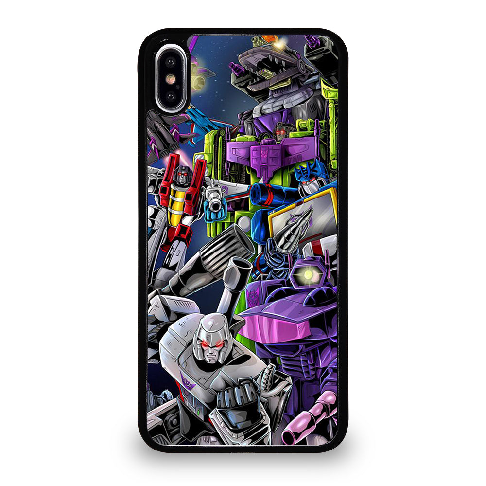 TRANSFORMERS DECEPTICONS CARTOON iPhone XS Max Case Cover