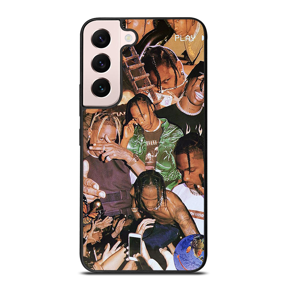 TRAVIS SCOTT AMERICAN RAPPER COLLAGE Samsung Galaxy S22 Plus Case Cover
