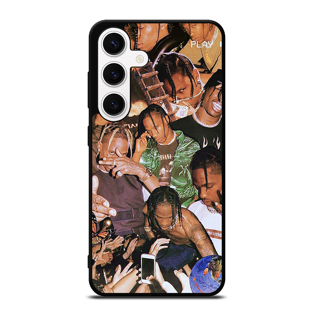 TRAVIS SCOTT AMERICAN RAPPER COLLAGE Samsung Galaxy S24 Case Cover