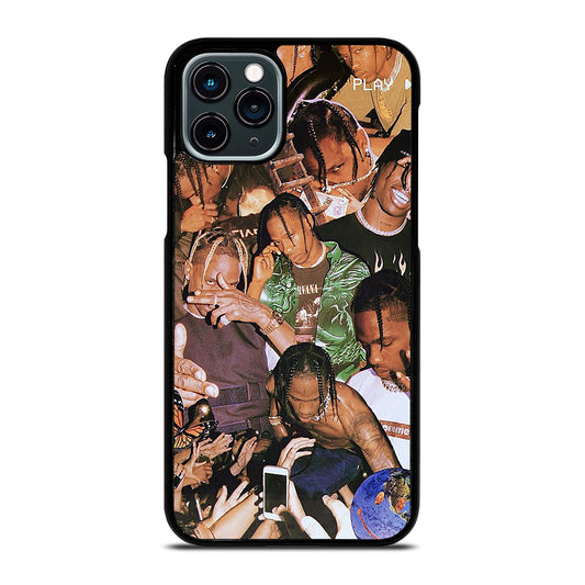 TRAVIS SCOTT AMERICAN RAPPER COLLAGE iPhone 11 Pro Case Cover