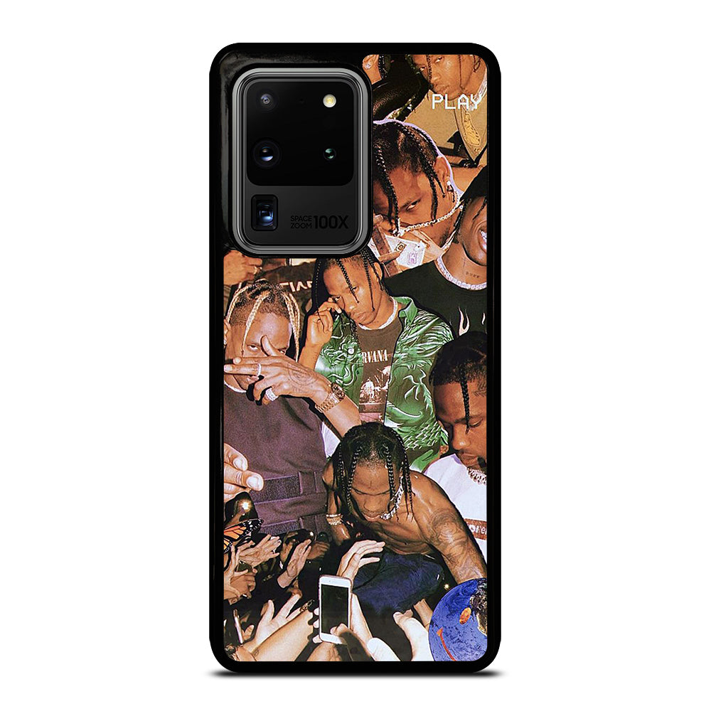 TRAVIS SCOTT AMERICAN RAPPER COLLAGE Samsung Galaxy S20 Ultra Case Cover