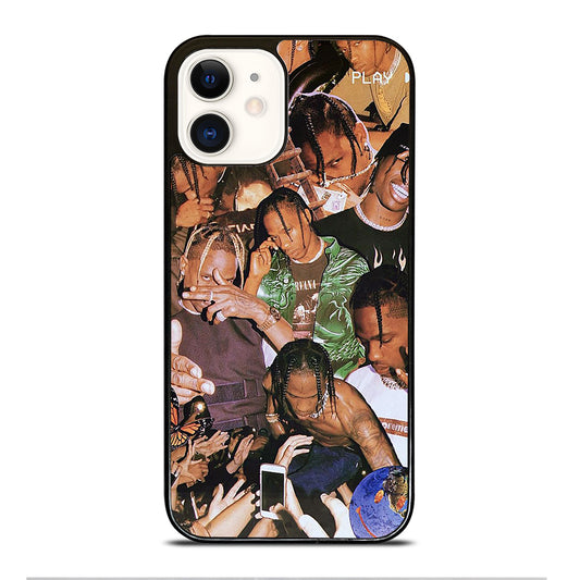 TRAVIS SCOTT AMERICAN RAPPER COLLAGE iPhone 12 Case Cover