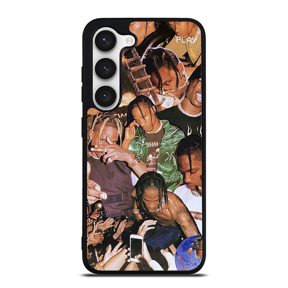 TRAVIS SCOTT AMERICAN RAPPER COLLAGE Samsung Galaxy S23 Case Cover