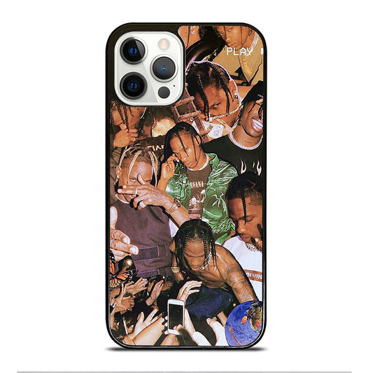TRAVIS SCOTT AMERICAN RAPPER COLLAGE iPhone 12 Pro Case Cover