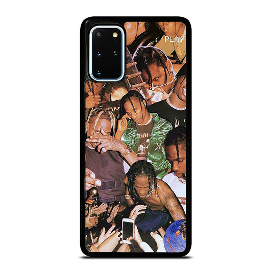 TRAVIS SCOTT AMERICAN RAPPER COLLAGE Samsung Galaxy S20 Plus Case Cover