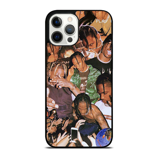 TRAVIS SCOTT AMERICAN RAPPER COLLAGE iPhone 12 Pro Max Case Cover