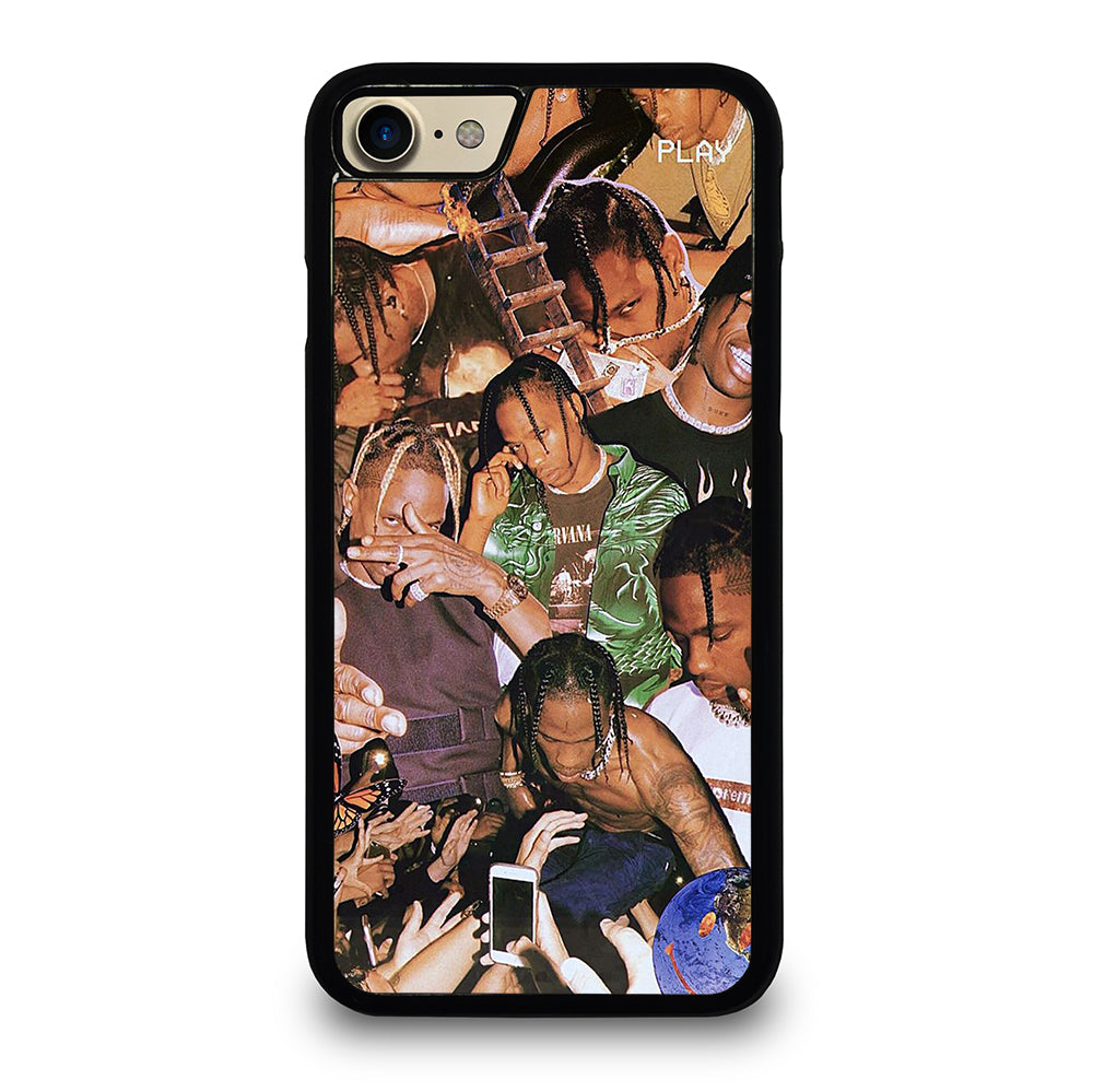TRAVIS SCOTT AMERICAN RAPPER COLLAGE iPhone 7 / 8 Case Cover