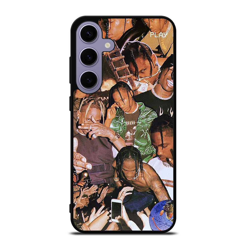 TRAVIS SCOTT AMERICAN RAPPER COLLAGE Samsung Galaxy S24 Plus Case Cover