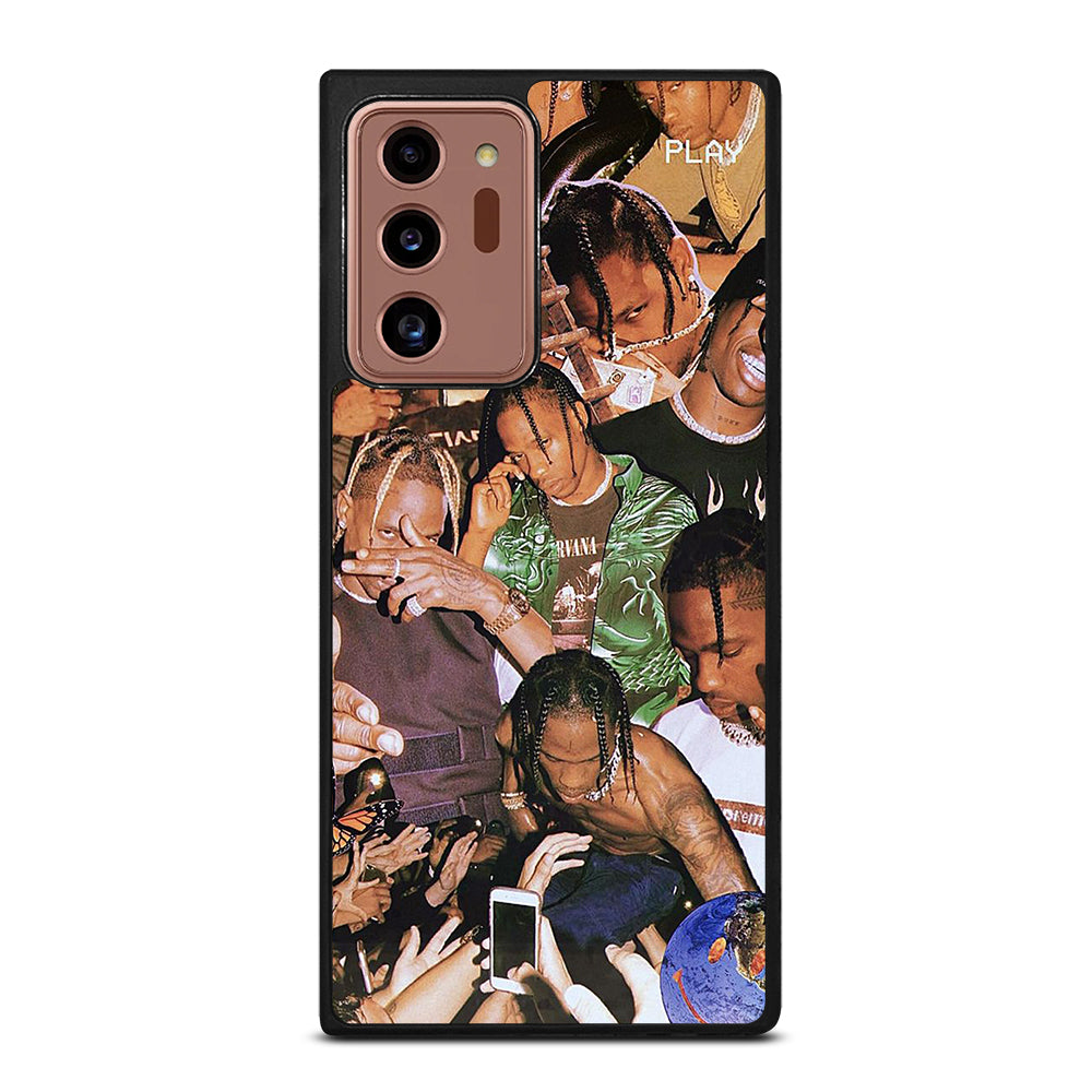 TRAVIS SCOTT AMERICAN RAPPER COLLAGE Samsung Galaxy Note 20 Ultra Case Cover