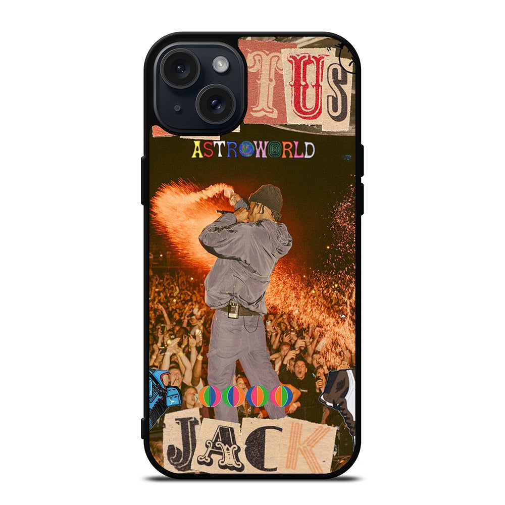 TRAVIS SCOTT RAPPER SHOW iPhone 15 Plus Case Cover