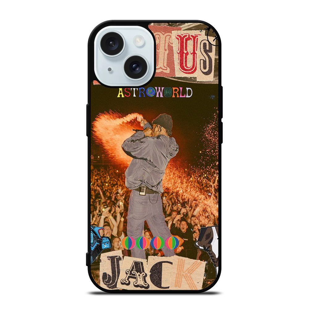 TRAVIS SCOTT RAPPER SHOW iPhone 15 Case Cover