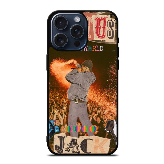 TRAVIS SCOTT RAPPER SHOW iPhone 15 Pro Max Case Cover