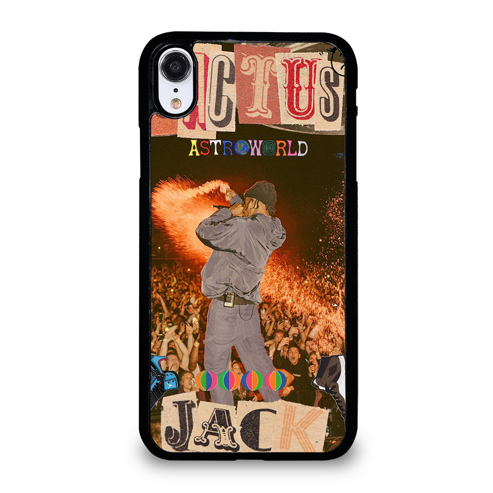 TRAVIS SCOTT RAPPER SHOW iPhone XR Case Cover