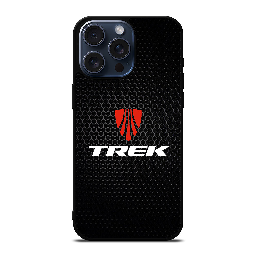 TREK BIKE LOGO METAL iPhone 15 Pro Max Case Cover