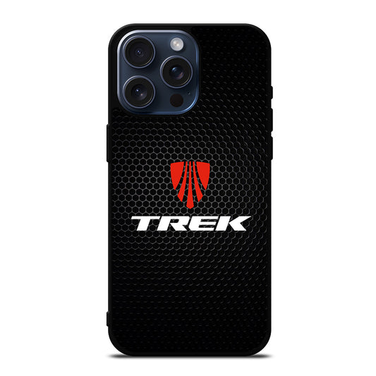 TREK BIKE LOGO METAL iPhone 15 Pro Max Case Cover