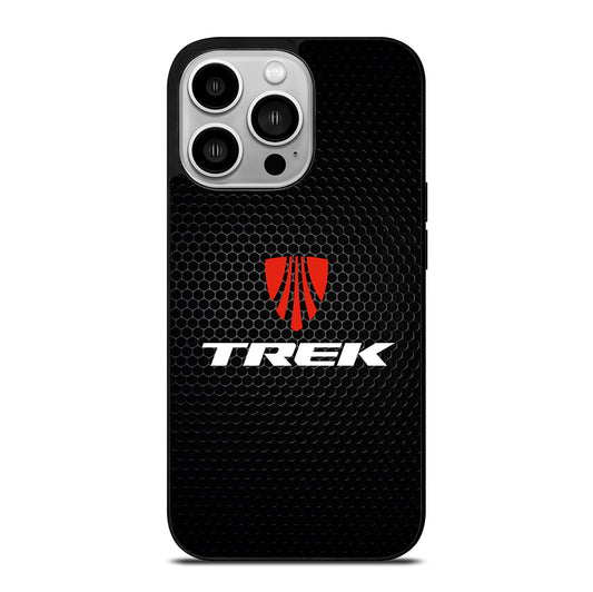 TREK BIKE LOGO METAL iPhone 14 Pro Case Cover