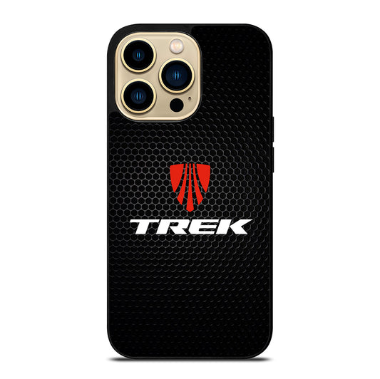 TREK BIKE LOGO METAL iPhone 14 Pro Max Case Cover
