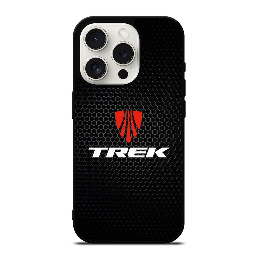 TREK BIKE LOGO METAL iPhone 15 Pro Case Cover