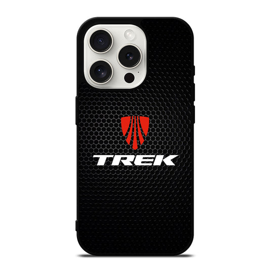 TREK BIKE LOGO METAL iPhone 15 Pro Case Cover