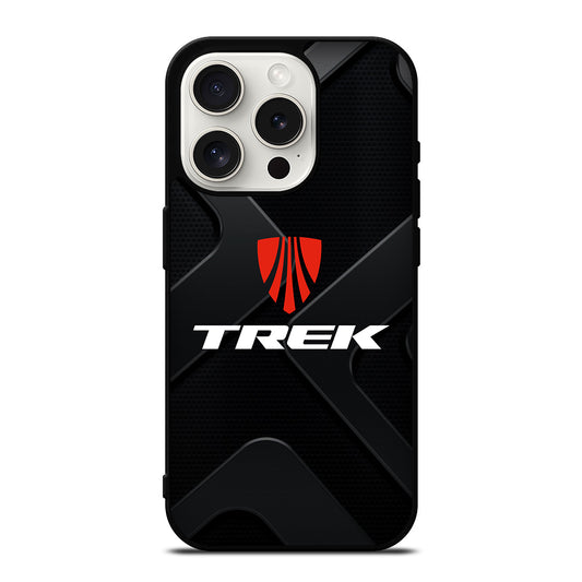 TREK BIKE METAL ICON iPhone 15 Pro Case Cover