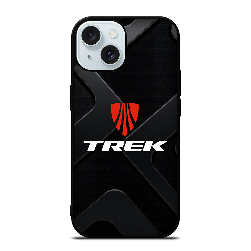 TREK BIKE METAL ICON iPhone 15 Case Cover
